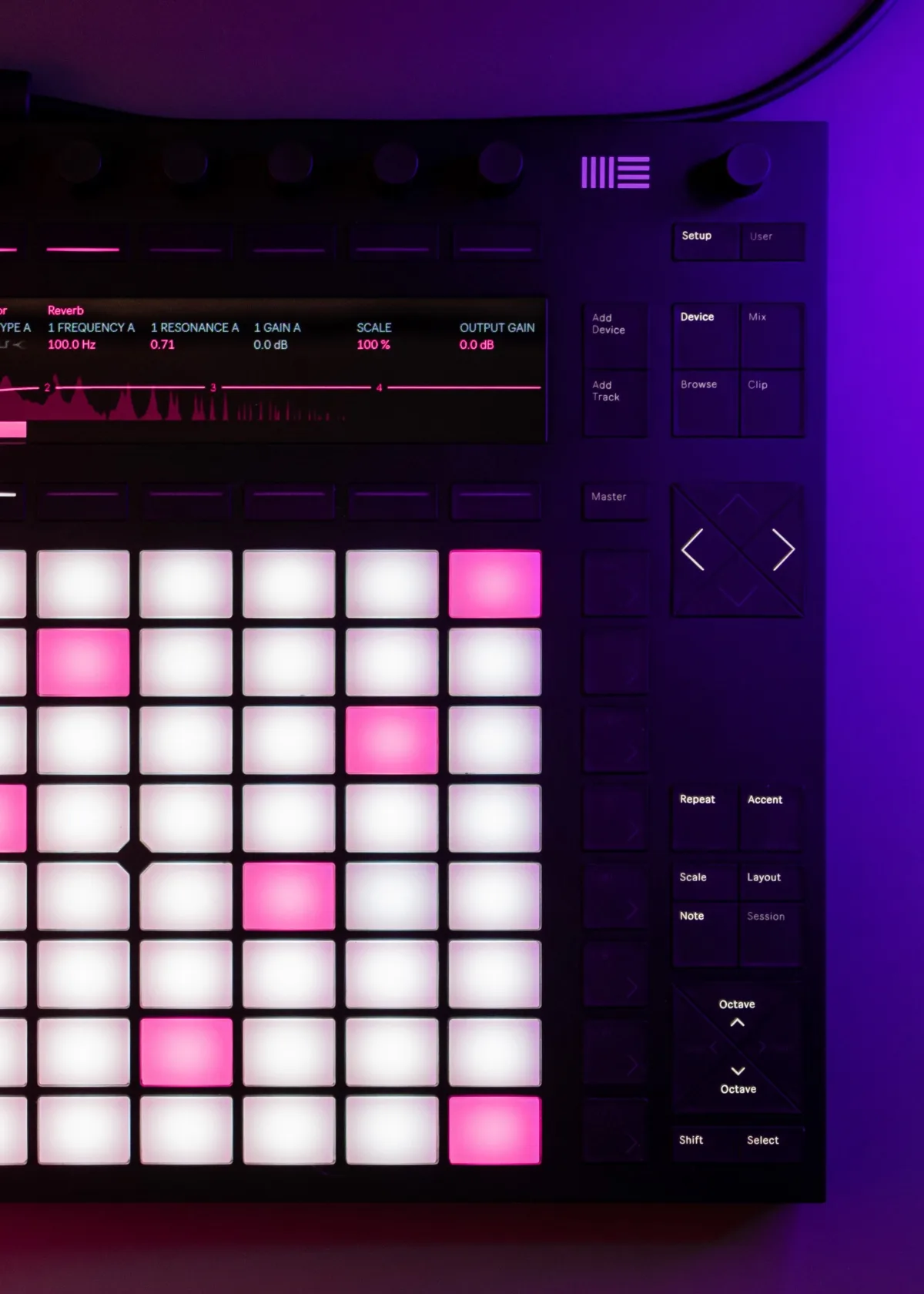 Contrôleur Ableton Push du studio